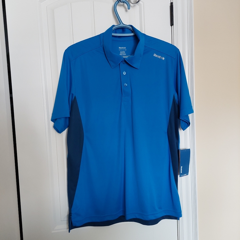 Reebok - Men's Medium PlayDry Club Polo Shirt